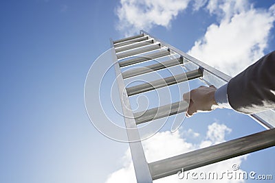 Ladder of success Stock Photo