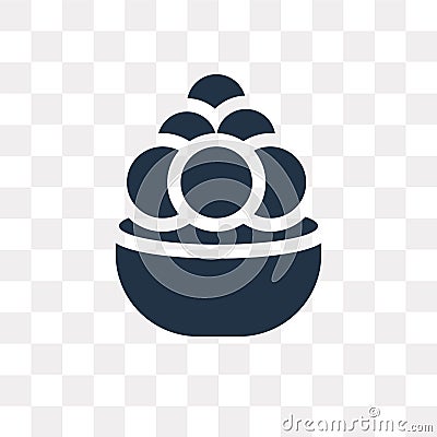 Laddu vector icon isolated on transparent background, Laddu tra Vector Illustration