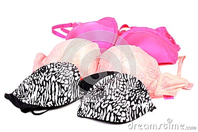 Ladies bras Stock Photo