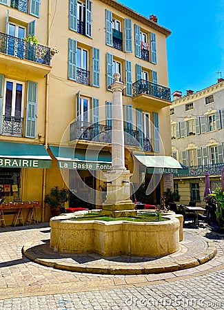 Ladies dancing in national costumes in Provence Editorial Stock Photo