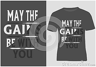 Motivational Clothing Motivational trending T shirt Design Vector Illustration