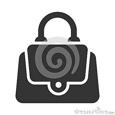 Ladies purse icon Vector Illustration