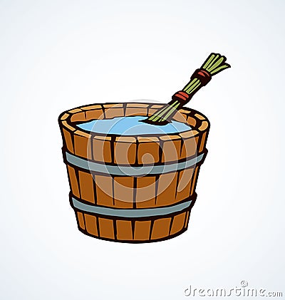 Ladle. Vector drawing Vector Illustration