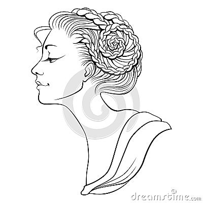 Lady 1 Vector Illustration