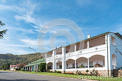 Mountain View Country Inn and restaurant in Lady Grey Editorial Stock Photo