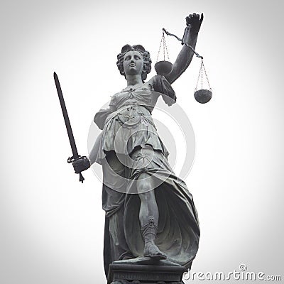 Lady Justice Stock Photo