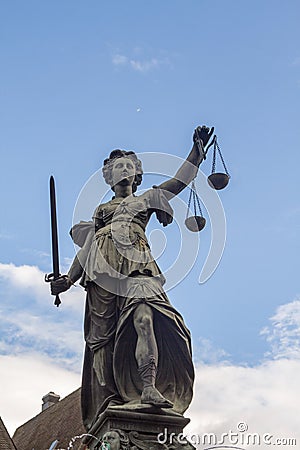 Lady Justice Stock Photo