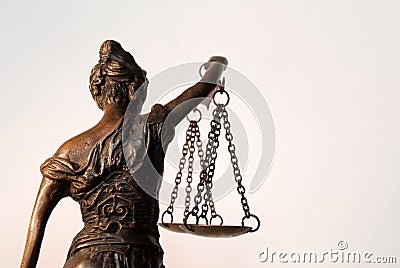 Lady Justice - Temida - Themis Stock Photo