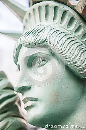 Lady Liberty Stock Photo