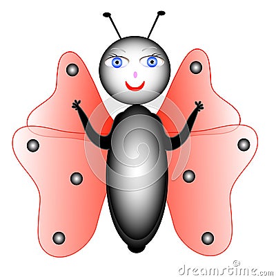 Ladybug Vector Illustration