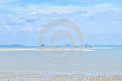 Laem Haad Beach, Natural Landmark on Koh Yao Yai Stock Photo
