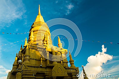 Laem Sor Pagoda temple with Big Buddha statue in Koh Samui, Thailand Stock Photo