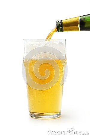 Lager beer Stock Photo