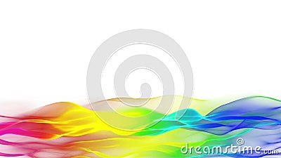Lagere derden kleurrijke abstracte stromende achtergrond, vaag golfeffect Lagere derden kleurrijke abstracte stromende achtergrond, vaag golfeffect