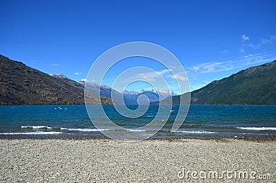 Lago Puelo Stock Photo