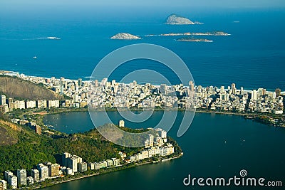 Lagoa Rodrigo de Freitas Stock Photo