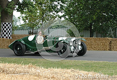 Lagonda V12 vintage racing car Editorial Stock Photo