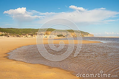 Lagoon at Donnelly River Mouth Editorial Stock Photo