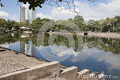Lagoon of illusions,tomas garrido canabal park Villahermosa,Tabasco,Mexico Stock Photo