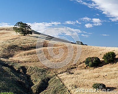 Lagoon Valley Park landscape hills Stock Photo