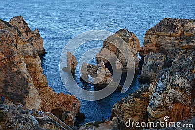 Lagos, Algarve, Portugal Editorial Stock Photo