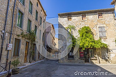 Lagrasse, France Editorial Stock Photo