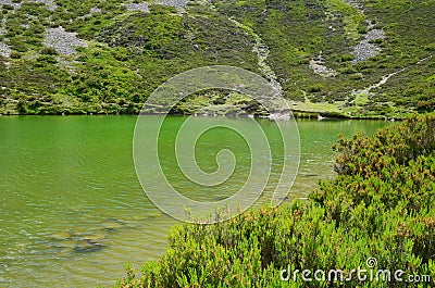 Laguna del Pozo Negro & x28;Burgos, Spain& x29; 2 Stock Photo