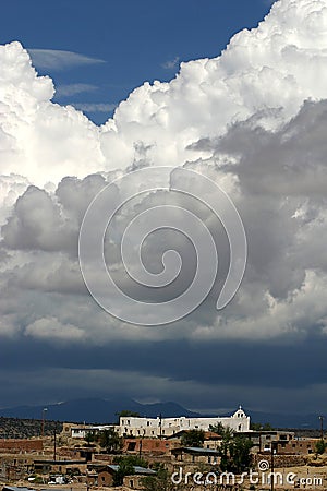 Laguna Pueblo Stock Photo