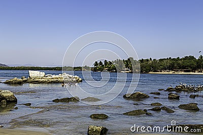 Lagunas de Chacahua National Park Oaxaca Mexico Stock Photo