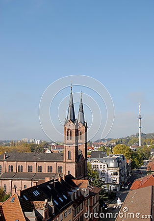 Lahr church Stock Photo