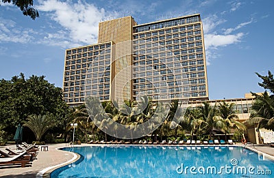 LAICO l'AmitiÃ© Hotel in Bamako Editorial Stock Photo