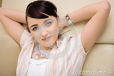 Laid back Stock Photo