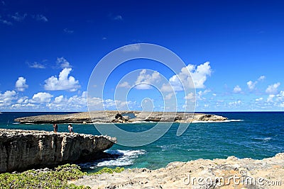 Laie Point, Oahu, Hawaii Stock Photo