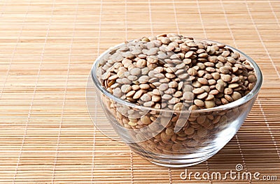 Laird lentils Stock Photo