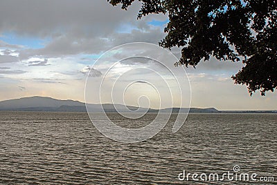 Lake Awasa scenery in Hawassa - Ethiopia Stock Photo