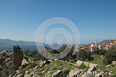 Lake Bafa Mugla Turkey Stock Photo