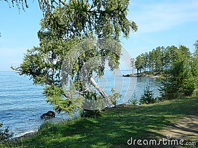 Lake Baikal Stock Photo