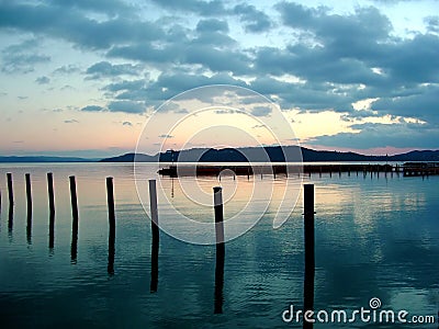 Lake Balaton Stock Photo