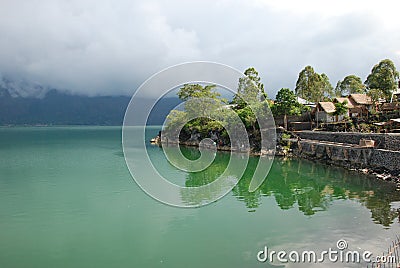 Lake, Bali, Indonesia. Lakes, Asia Stock Photo