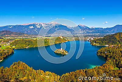 Lake Bled, Slovenia Stock Photo