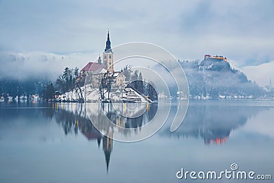 Lake Bled ,Slovenia, Europe Stock Photo