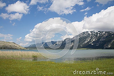 Lake Blidinje in Bosnia and Herzegovina Stock Photo