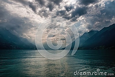 Lake Brienz Stock Photo