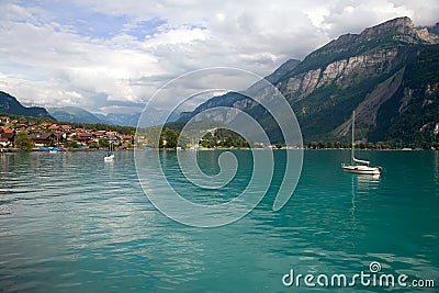 Lake Brienz, Berne Canton, Switzerland Stock Photo