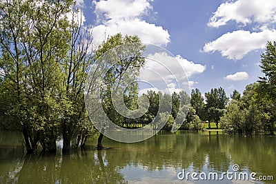 Lake Bundek Stock Photo