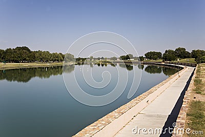 Lake Carlsbad Recreation Area Stock Photo