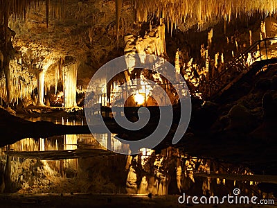 Lake Cave, Margaret River, Western Australia Stock Photo