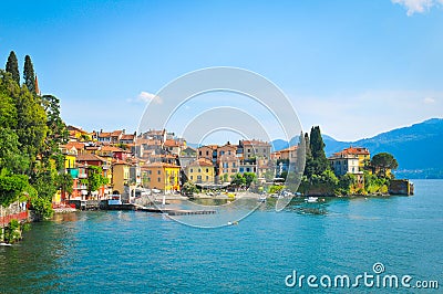 Lake Como in Italy Stock Photo