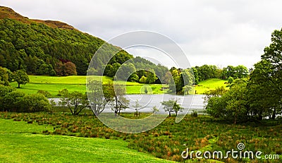 Lake District landscape Stock Photo