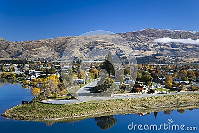 Lake Dunstan Stock Photo